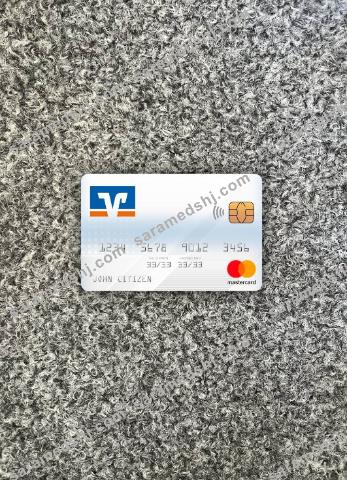 Germany Volksbank mastercard photolook front